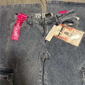 VIP High Rise Acid Wash Jeans